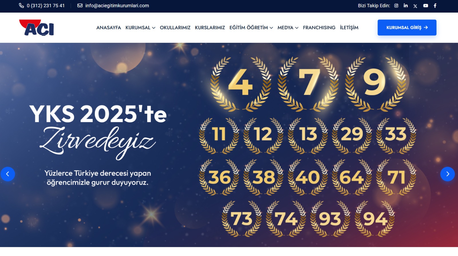 Trending web code settings for a nice portfolio